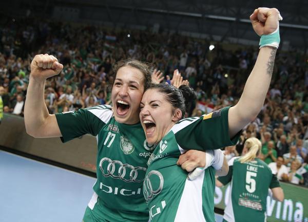 A győri kézis lányok a BL döntőjében -  -  - győri audi eto, kézilabda, 