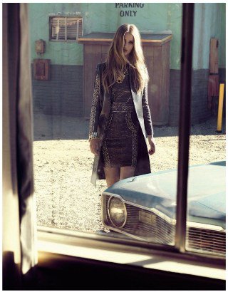 Motel Glamour -  -  - címlap, rosie huntington whiteley, vogue australia, 
