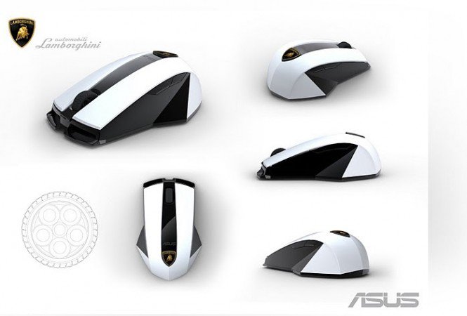 ASUS WX-Lamborghini vezeték nélküli egér -  -  - ASUS, egér, Lamborghini, 