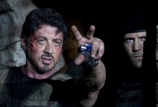 Chuck Norris és Van Damme a The Expandables 2-ben -  -  - Chuck Norris, film, The Expandables 2, 