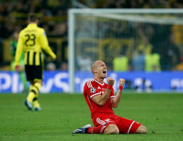 Robben robbantása -  -  - arjen robben, bajnokok ligája döntő, bayern münchen, borussia dortmund, 