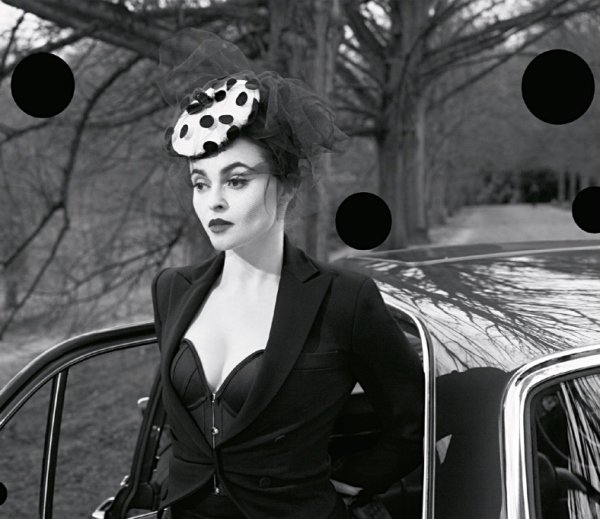 A rémmester asszonya -  -  - helena bohnam carter, tim burton, vogue, 