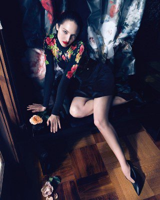 Angyal Blumarine-ban -  -  - blumarine, candice swanepoel, 