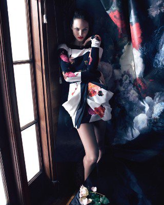 Angyal Blumarine-ban -  -  - blumarine, candice swanepoel, 