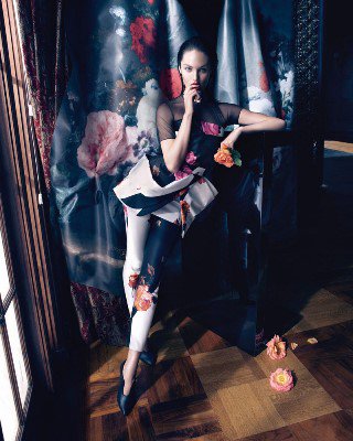 Angyal Blumarine-ban -  -  - blumarine, candice swanepoel, 