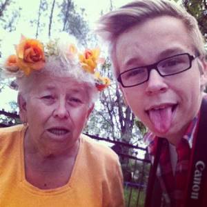 A modell: örökifjú nagymama - STYLELIFE -  - fotoshooting, rizmajer antal, 