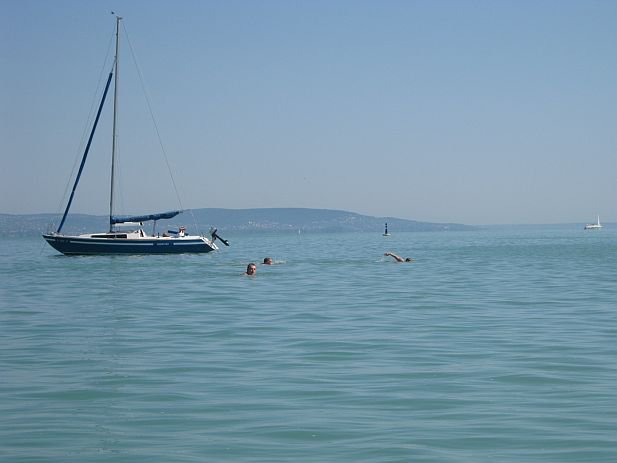 Egy órán belül úszta át a győztes kétszer a Balatont - Kikapcsoló -  - balaton, balaton átúszás, 