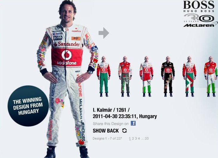 Kalocsai hímzésbe bújtatják Hamiltont és Buttont - Divathírek -  - divat, forma-1, kalocsai hímzés, 