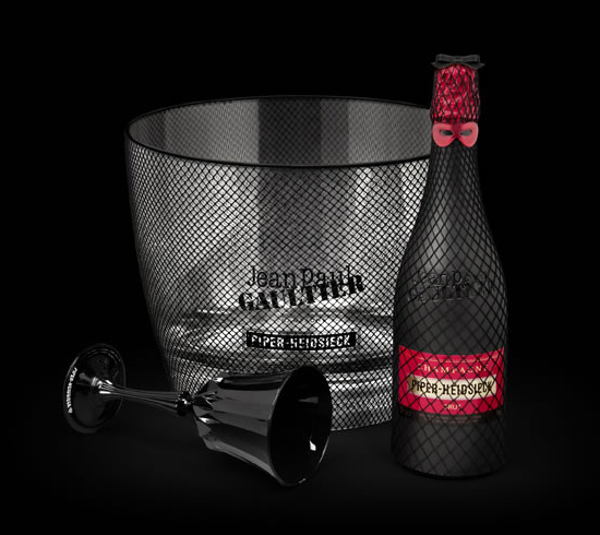 Piper Heidsieck Brut Cuvée Jean Paul Gaultier-től -  -  - Jean Paul Gaultier, luxus, pezsgő,