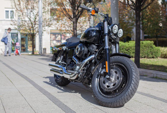 Elvittük egy körre a Harley 2014-es Fat Bobját -  -  - fat bob 2014, harley davidson, 