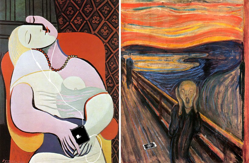 Ha Van Gogh idejében léteztek volna kütyük -  -  - apple, artx, iphone, picasso, van gogh, 