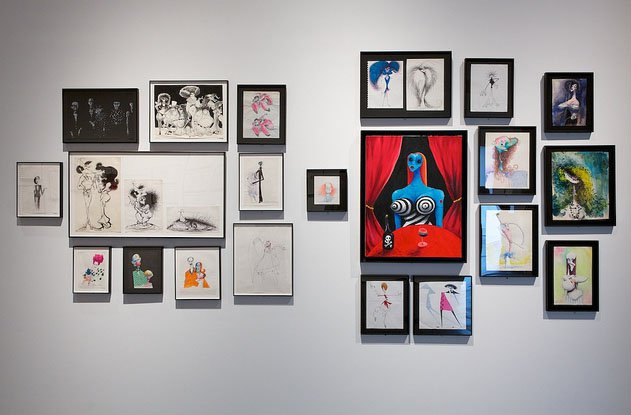 Tim Burton kiállítás -  -  - kiállítás, Tim Burton, 