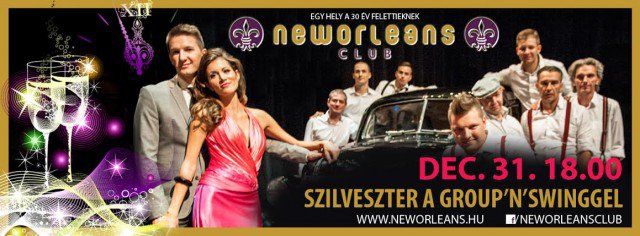 Swinges Szilveszter a New Orleansban! - Kikapcsoló -  - gájer bálint, Group’N’Swing, new orleans, new orleans music pub, 
