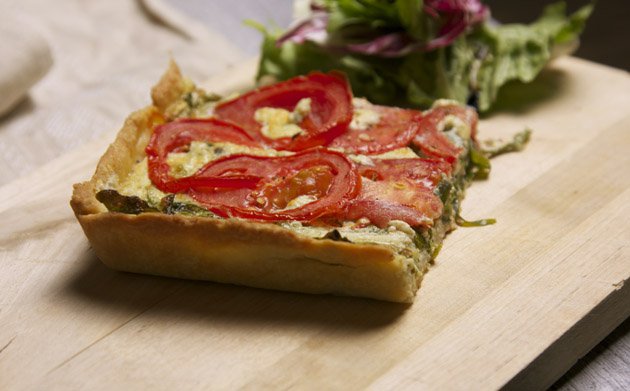 Medvehagymás-spenótos quiche - STYLELIFE -  - a mi konyhánk, gasztro, mosoly bisztró, 