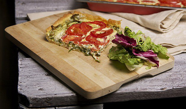 Medvehagymás-spenótos quiche - STYLELIFE -  - a mi konyhánk, gasztro, mosoly bisztró, 