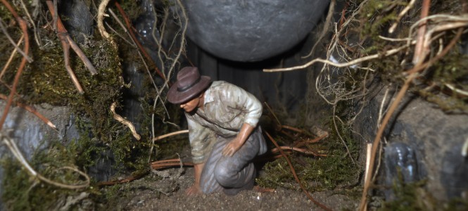 A kincsvadász - MOBILITY -  - dioráma készítése, hobby, makettezés, 