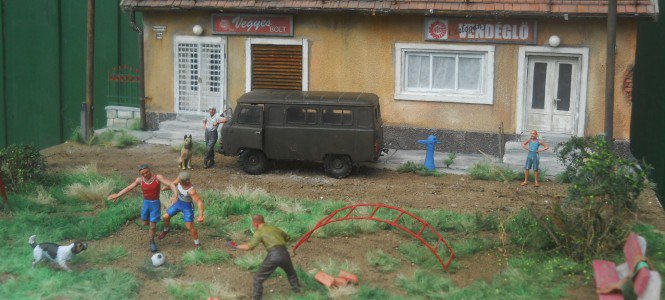 Gyerekkor - MOBILITY -  - Dioráma, dioráma makett, Hobby, 