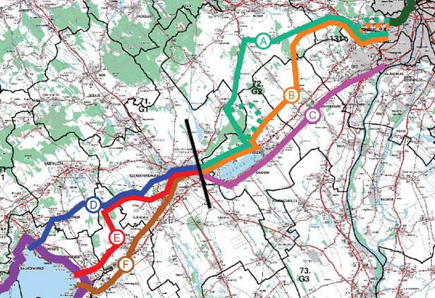 Megvan a Budapest-Balaton bringaút tervezett nyomvonala -  -  - balaton, bicikli, bringaút, budapest, kerékpár, 