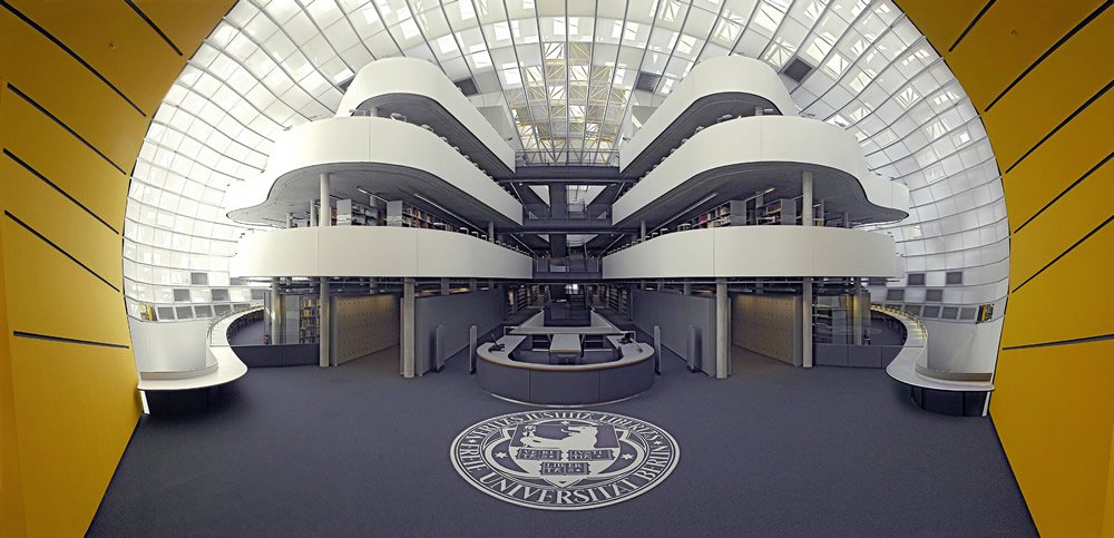 A berlini Filológia Könyvtár -  -  - építészet, érdekességek, 