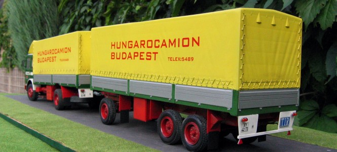A Tahír macskája- Rába-Hungarocamion - MOBILITY -  - Dioráma, Hobby, Indiorama, Kamion, Makettezés, Rába, 