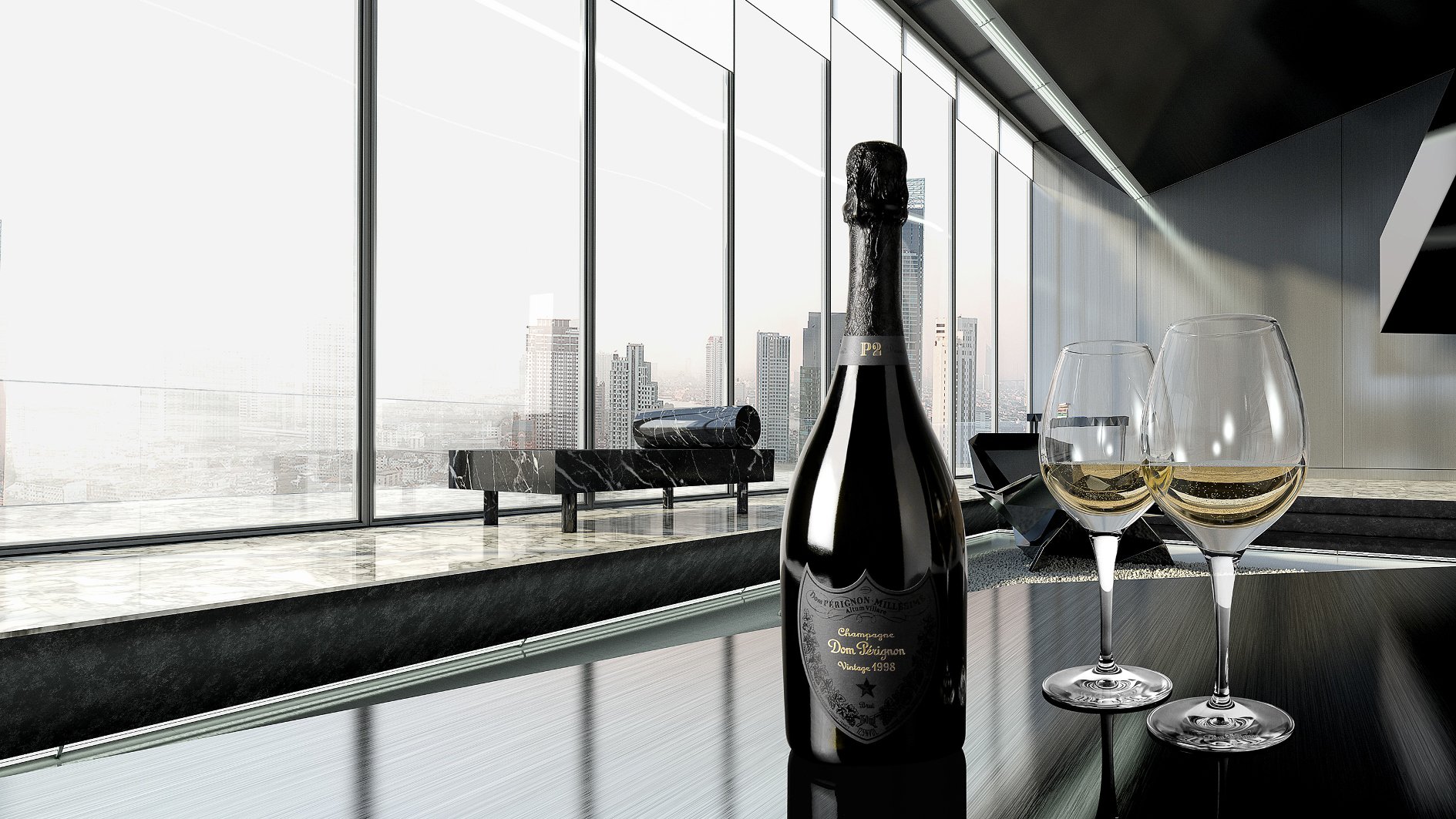 A Dom Pérignon Izlandon mutatta be az új P2 luxus cuvée-t -  -  - dom pérignon, 