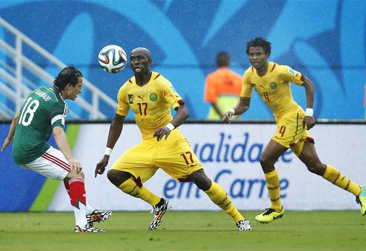 Mexico legyőzte a gyenge kameruni válogatottat -  -  - brasil, brazilia, foci, gól, kamerun, labdarúgás, labdarúgó vb 2014, labdarúgó világbajnokság 2014, mexikó, vb 2014, 