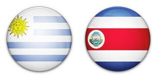 Costa Rica meglepetés győzelme -  -  - costa rica, foci, labdarúgás, labdarúgó vb 2014, labdarúgó világbajnokság 2014, uruguay, vb 2014, 