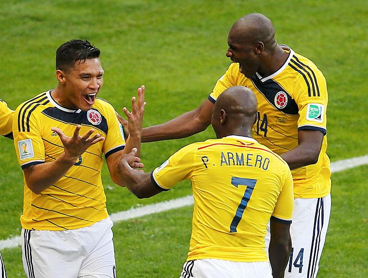 Kolumbia nem kegyelmezett a Görögöknek -  -  - foci, görögország, kolumbia, labdarúgó vb 2014, labdarúgó világbajnokság 2014, 