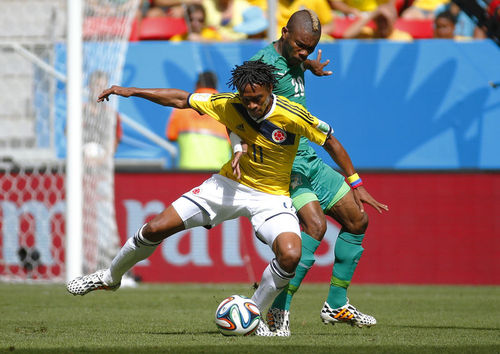 Kolumbia továbbra is menetel -  -  - labdarúgás, labdarúgó vb 2014, 