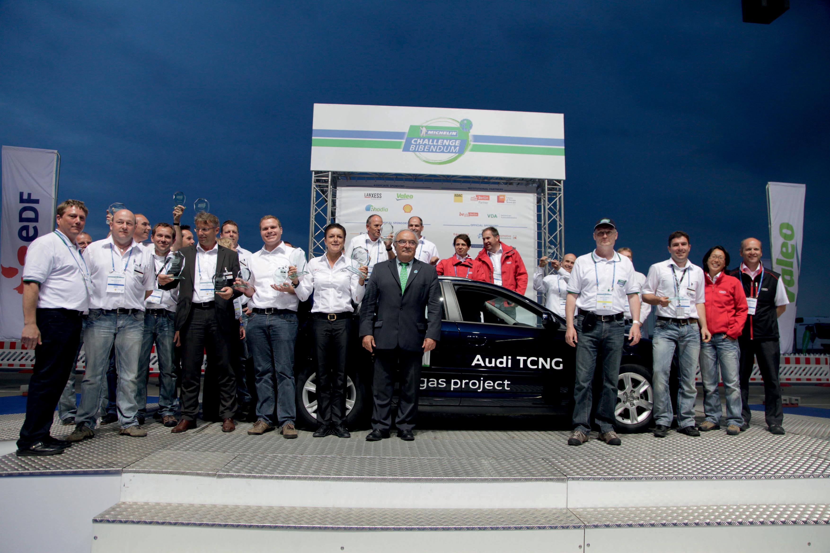 Audi díjak a 2011-es Michelin Challenge Bibendum alkalmával - Autó & Motor -  - Audi, autó, 