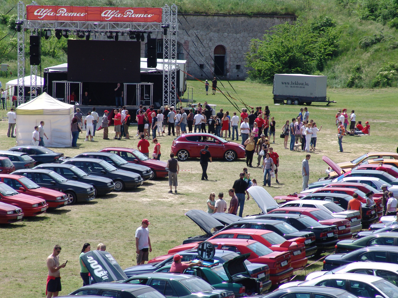 Alfa Romeok találkozója Komáromban - Autó & Motor -  - Alfa Romeo, autó, Komárom, 