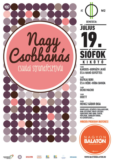 Nagy Csobbanás – családi fesztivál Siófokon - Kikapcsoló -  - nagy csobbanás, siófok, 