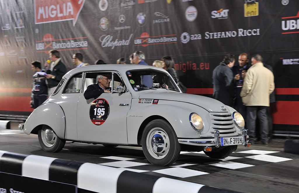 Öt DKW-modellel a Mille Miglia rajtján - Autó & Motor -  - Audi, autó, mille miglia, 