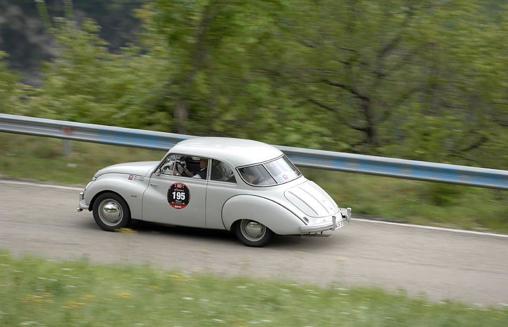 Öt DKW-modellel a Mille Miglia rajtján - Autó & Motor -  - Audi, autó, mille miglia, 