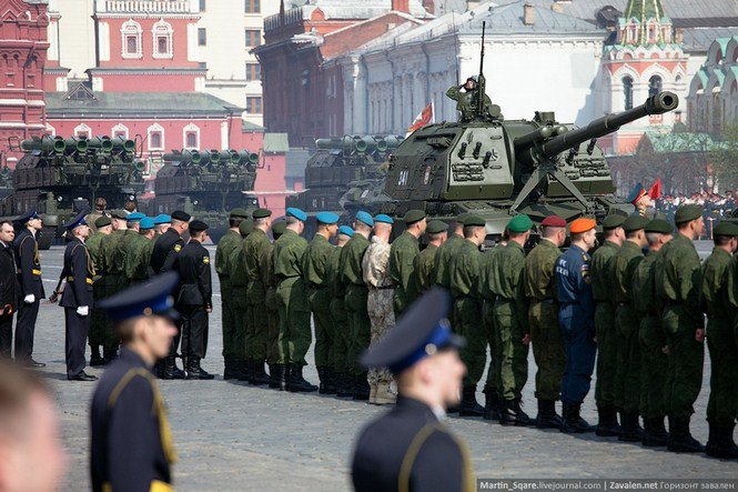 Győzelmi parádé kicsit más szemszögből -  -  - érdekességek, felvonulás, Moszkva, 
