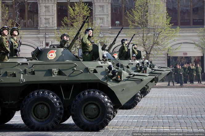 Győzelmi parádé kicsit más szemszögből -  -  - érdekességek, felvonulás, Moszkva, 