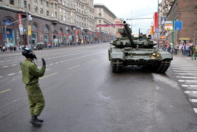 Győzelmi parádé kicsit más szemszögből -  -  - érdekességek, felvonulás, Moszkva, 