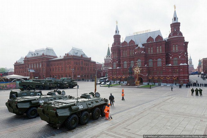Győzelmi parádé kicsit más szemszögből -  -  - érdekességek, felvonulás, Moszkva, 
