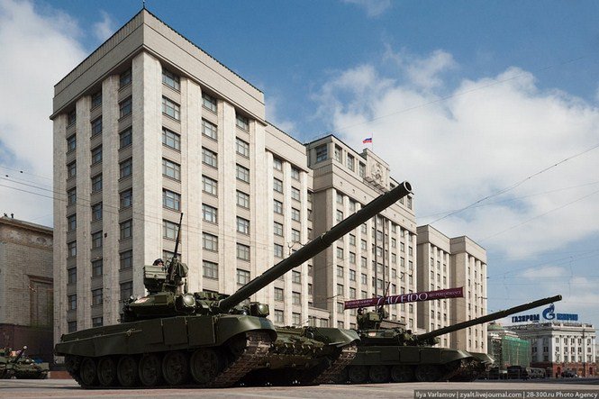 Győzelmi parádé kicsit más szemszögből -  -  - érdekességek, felvonulás, Moszkva, 