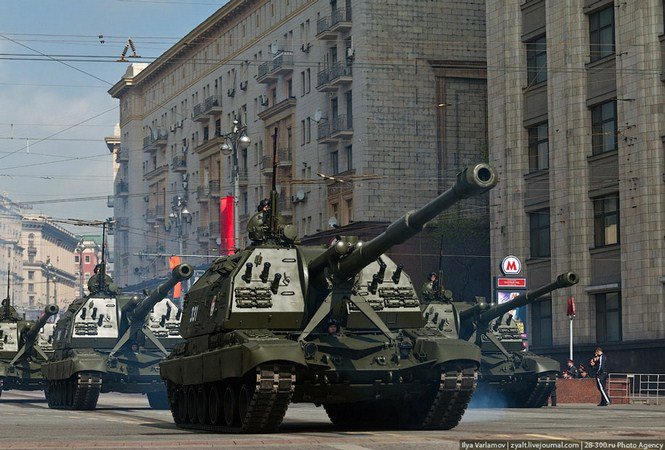 Győzelmi parádé kicsit más szemszögből -  -  - érdekességek, felvonulás, Moszkva, 