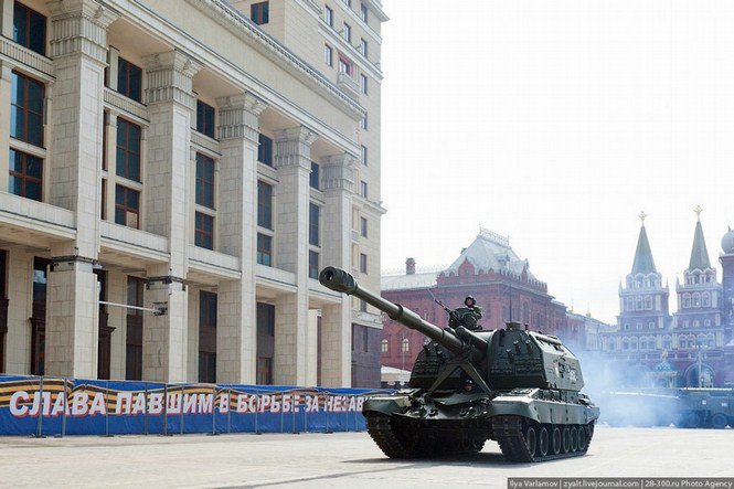 Győzelmi parádé kicsit más szemszögből -  -  - érdekességek, felvonulás, Moszkva, 