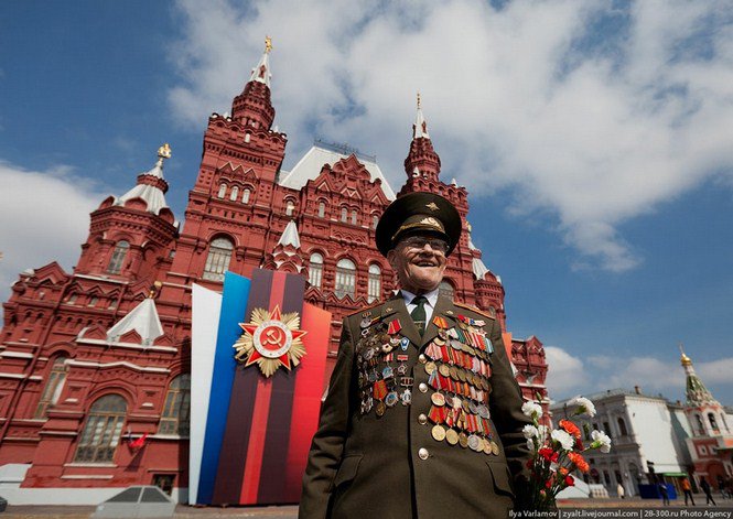Győzelmi parádé kicsit más szemszögből -  -  - érdekességek, felvonulás, Moszkva, 