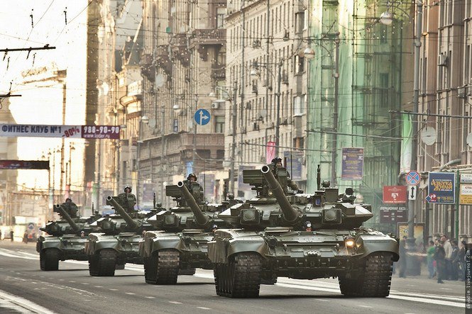 Győzelmi parádé kicsit más szemszögből -  -  - érdekességek, felvonulás, Moszkva, 
