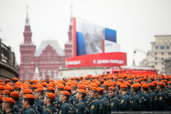 Győzelmi parádé kicsit más szemszögből -  -  - érdekességek, felvonulás, Moszkva, 