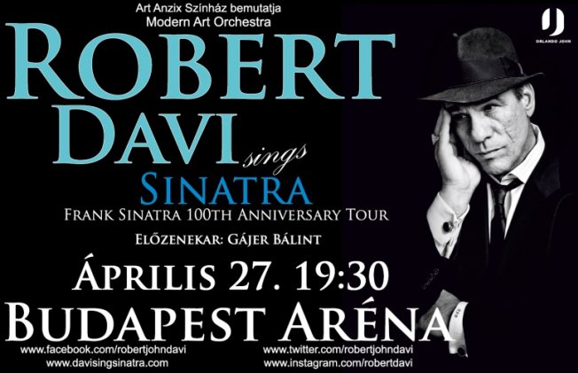 Robert Davi Sinatra bőrébe bújik - Kikapcsoló -  - frank sinatra, gájer bálint, koncert, rendezvény, robert davi, 