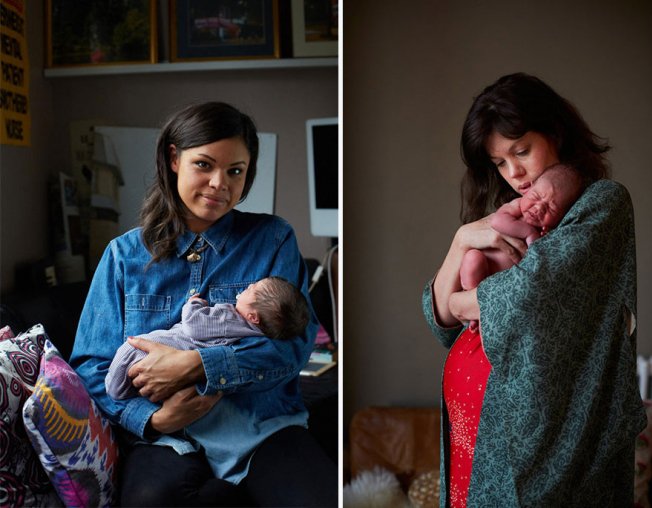 Anyák és babák -  -  - anyák, gyermek, kisbaba, nők, születés, újszülött, 