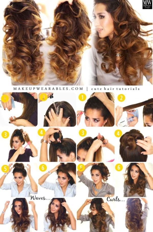 Trükkök hő nélküli hajhullámosításához -  -  - divat, haj, hullámosítás, stílus, szépség, 