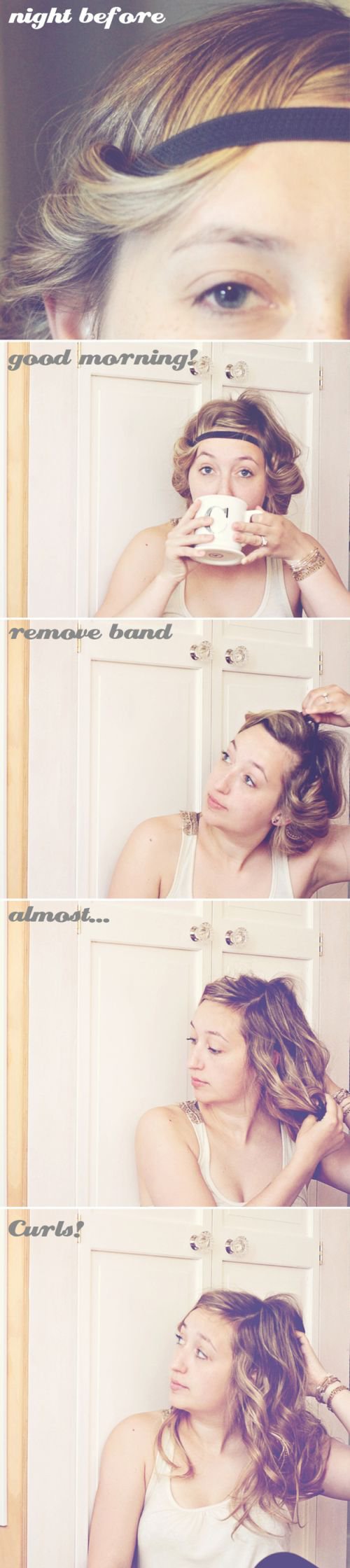 Trükkök hő nélküli hajhullámosításához -  -  - divat, haj, hullámosítás, stílus, szépség, 