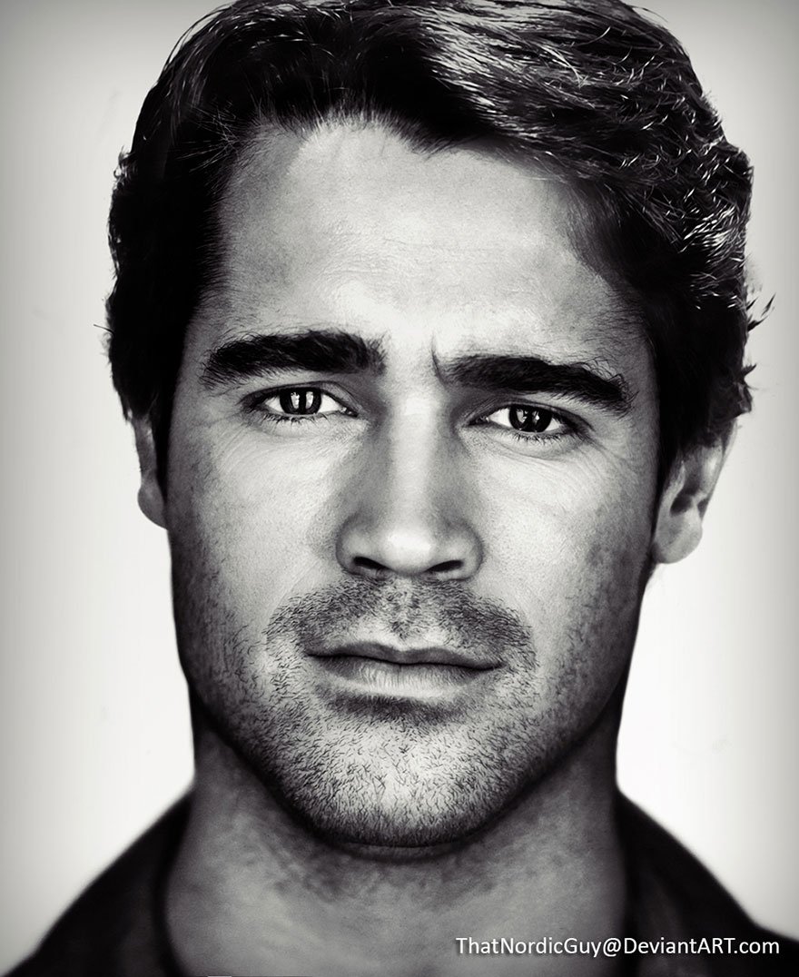 Világsztárok arcát kombinálta össze egy művész -  -  - arcvonal, hasonmások, Pedro Berg Johnsen, photoshop, tökéletes arc, 