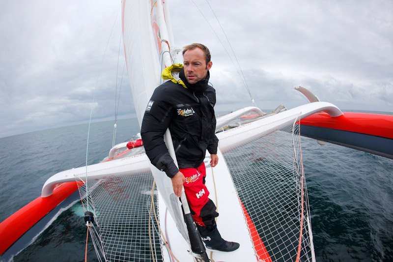 Thomas Coville rekordkísérlete a Föld körül - Utazás -  - rekord, sport, Thomas Coville, vitorlázás,